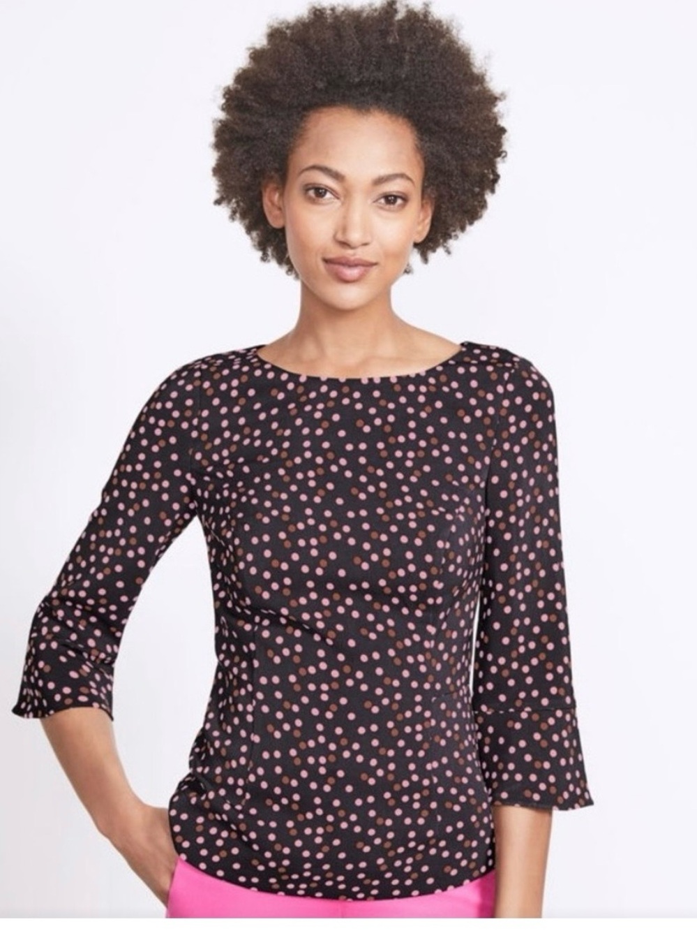 Boden Delia Polka‎ Dot Women's Top Size 8